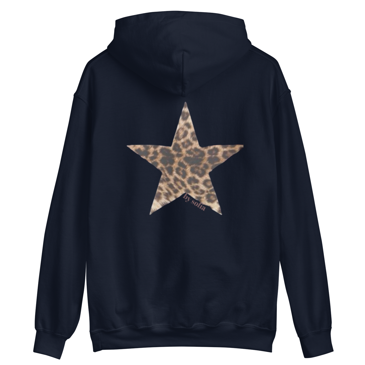 Leopard Star' Hoodie - Ladies – By Sofia