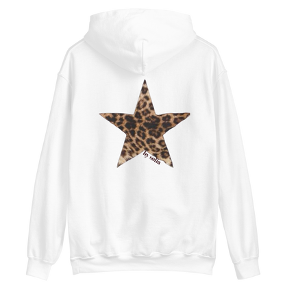 'Leopard Star' Hoodie - Ladies