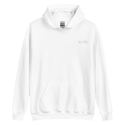 'Valentina' Embroidered Hoodie - Ladies